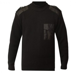 Maglione invernale tattico softair nero militare extra caldo russo