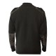 Military black extra warm airsoft tactical winter sweater