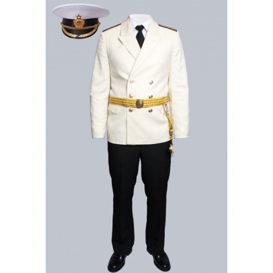 Soviet army Naval Fleet parade Captain jacket