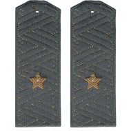 Soviet Army Russian General Shirt shoulder boards