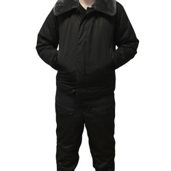 Tankman Military Tactical Uniform with Fur Collar