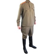 Uniforme militar oficial de la infantería de la URSS