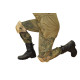 Protège-genoux et protège-coudes Desert pour les équipements Airsoft / Combat
