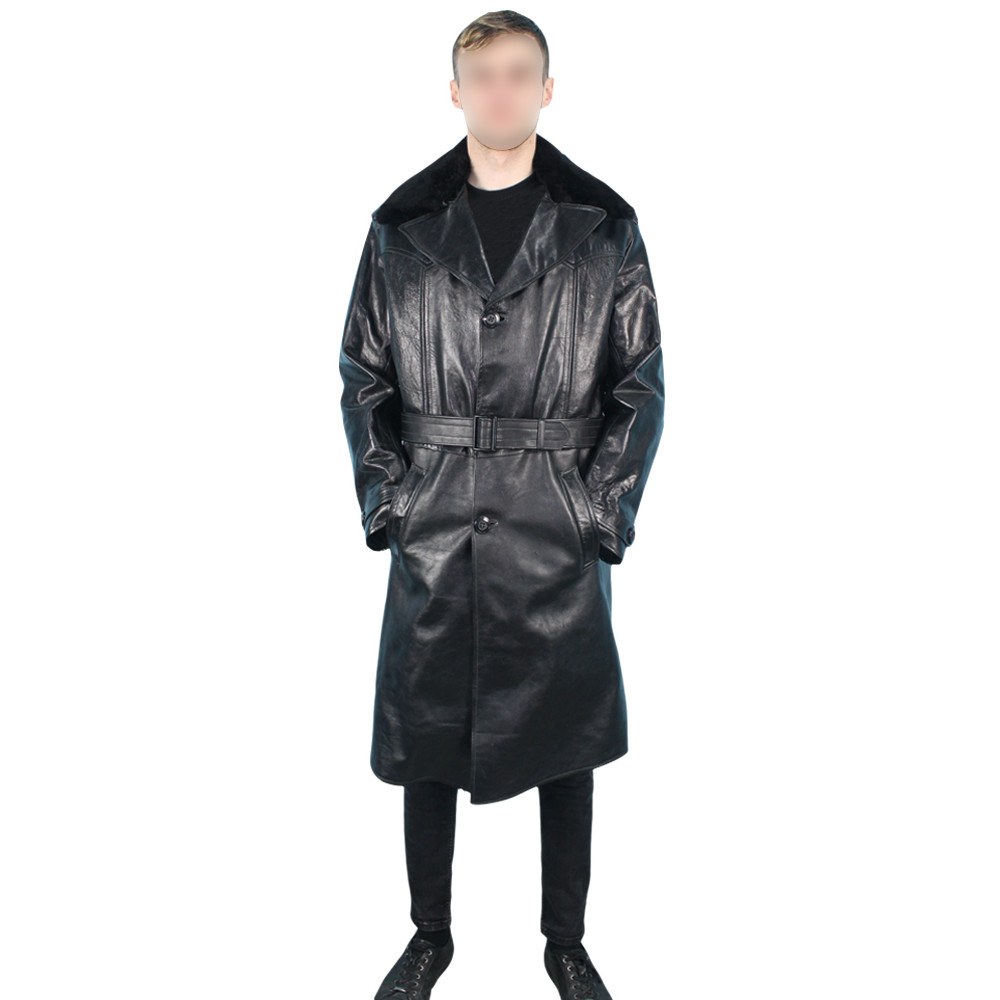 soviet leather coat