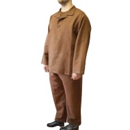 Pyjama d'hôpital militaire soviétique vintage URSS vêtements de nuit russes