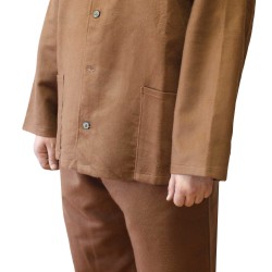 Pyjama d'hôpital militaire soviétique vintage URSS vêtements de nuit russes