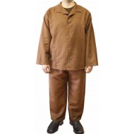 Pyjama d'hôpital militaire soviétique vintage URSS vêtements de nuit russes