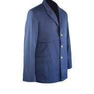 Chaqueta azul del oficial del ejército rojo Ropa rusa de la Segunda Guerra Mundial del ejército ruso