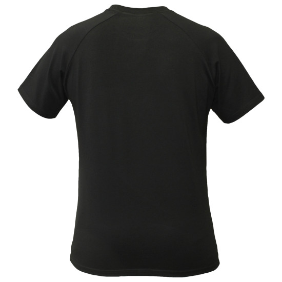 戦術的な黒の T シャツ「Giurz」アクティブなライフ スタイルのジャージー ゴルカの Giurs シャツ