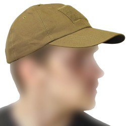 Ripstop táctico caqui sombrero velcro algodón béisbol airsoft gorra