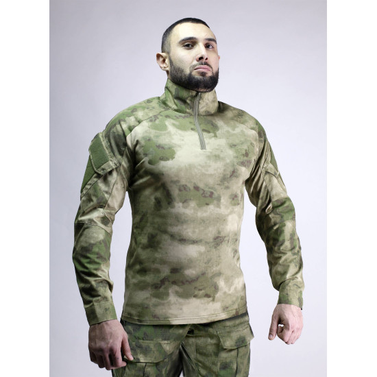 Camiseta táctica de trueno Giurz Moss Patrón de Airsoft Camiseta de entrenamiento 