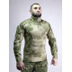 Camiseta táctica de trueno Giurz Moss Patrón de Airsoft Camiseta de entrenamiento 