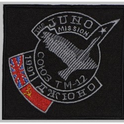 Russisches Raumfahrtprogramm Sleeve Patch Sojus TM-12 # 2