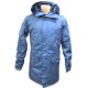 Russian Army parka warm hooded Blue Jacket winter coat