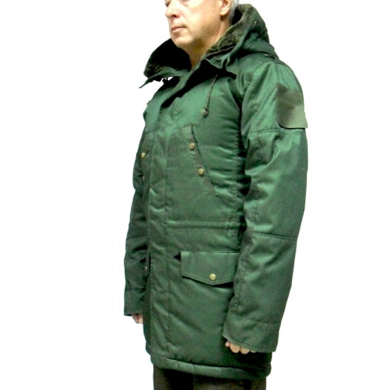 Warm Winter Parka verde oliva Giacca tattica con cappuccio Cappotto di tipo urbano con cappuccio