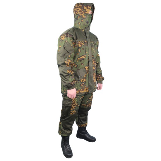 Gorka-5 Traje de camuflaje de rana Cálido uniforme de invierno Ropa de camuflaje táctico Conjunto de chaqueta y pantalones Airsoft