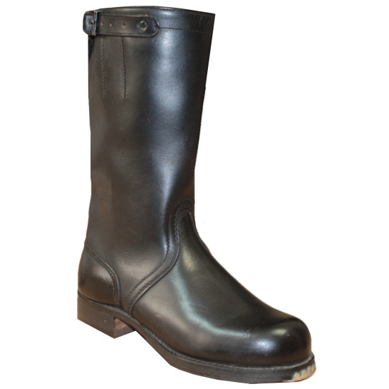 Bottes en cuir allemand Bundeswehr avec semelle Continental