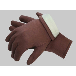 Soviet Combined Arms Officer's cotton gloves with fur USSR Army