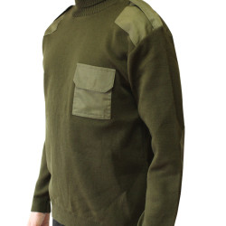 Maglione verde oliva militare caldo da ufficiali delle forze speciali