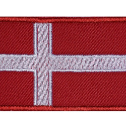 Patch Pays Danemark Drapeau Cousu # 1