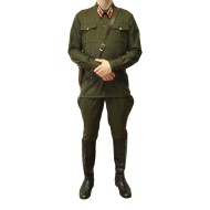 Sowjetische Armee Infanterie Leutnant Russische Khaki Uniform