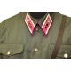 Sowjetische Armee Infanterie Leutnant Russische Khaki Uniform