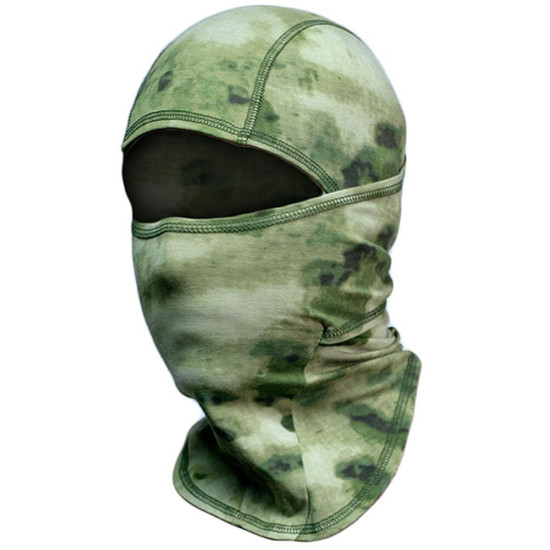 Masque anti-terreur airsoft Capuche Balaclava Moss camo Giurz