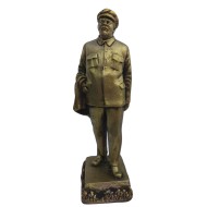 Busto in bronzo del rivoluzionario sovietico Vladimir Lenin