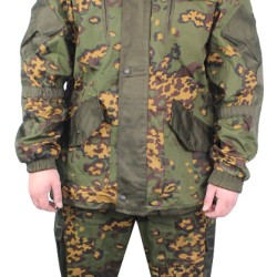 Gorka-5 Frog camo Fleece suit Warm winter Uniform Tactical camouflage wear Airsoft jacket and trousers set