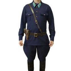 Soviet Air Force Lieutenant Russian blue uniform 