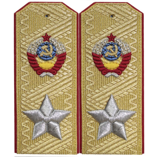 Paradeuniform des sowjetischen Armee-Marschalls mit Hut und Schulterklappen M 43