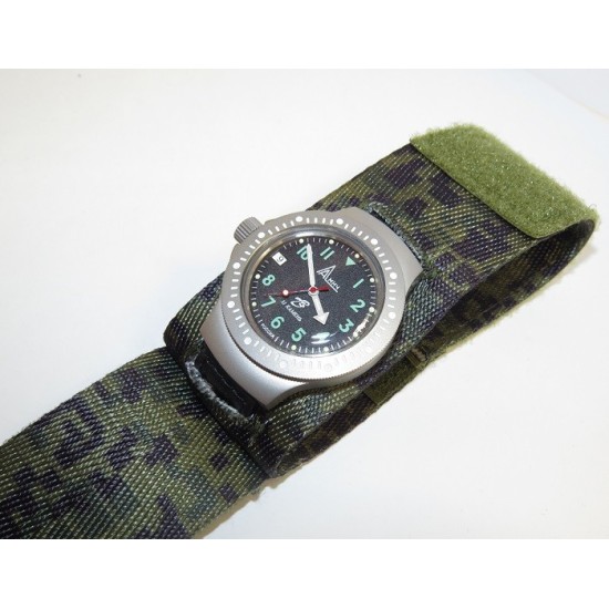 Montre-bracelet automatique amphibie de l'armée russe Ratnik marine 6E4-2 100 m