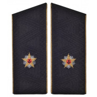 Soviet Naval Counter ADMIRAL tägliche Schulterplatten schwarze Schulterklappen