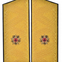 Soviético contra almirante desfile uniforme hombro placas epaulets