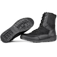 Airsoft tactical black Summer Boots 132 "Leather Shark"