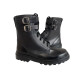 Taktische Sommerstiefel aus Leder mit Schnallen Campingschuhe Airsoft Urban-Stiefel