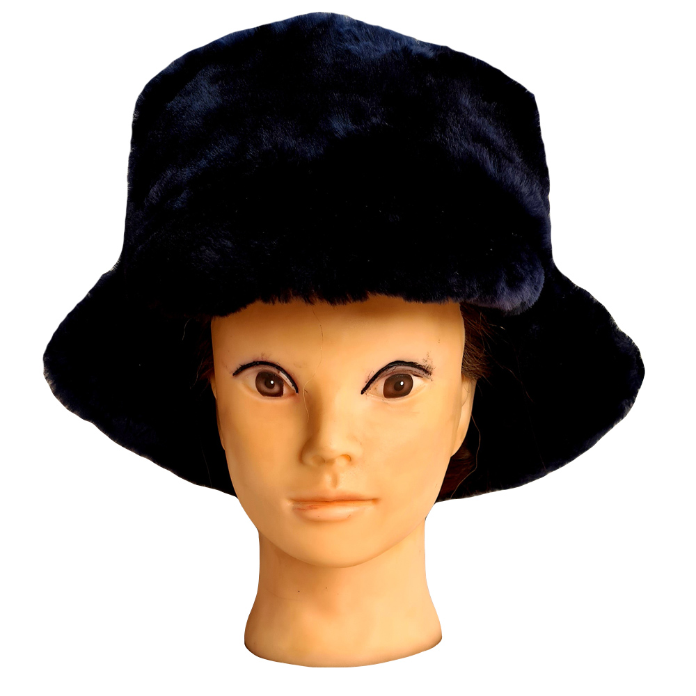 Cappello invernale militare USHANKA in pelliccia di pecora degli ufficiali  di polizia russi