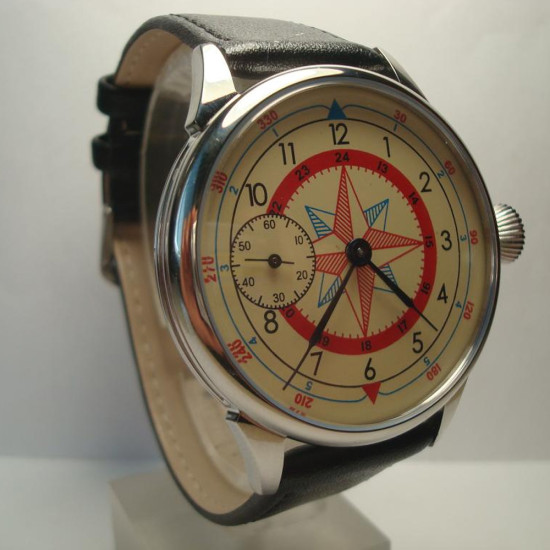 ソビエトの腕時計「コンパス」機械式ソ連時計