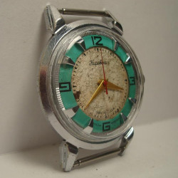 Vintage sowjetische Molnija Armbanduhr "Kirovskie" 17 Juwelen mechanische Uhr