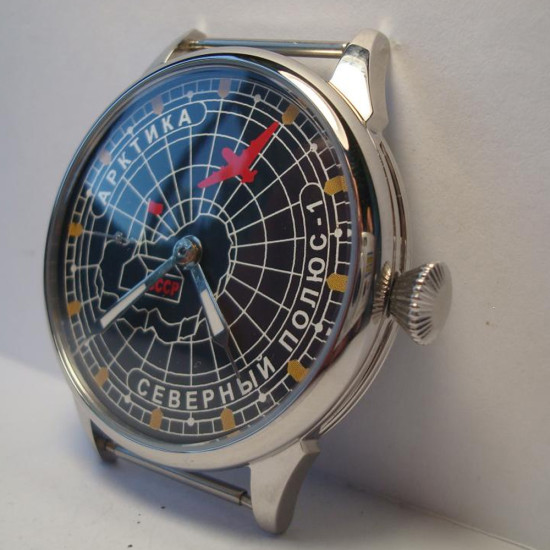 Molnija 航空時計「北極」機械式ソ連腕時計