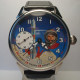 Raro orologio da polso meccanico vintage URSS Space Gagarin Cosmonaut