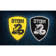 Gioco Airsoft "DTOM" Non calpestare toppa Moral Snake