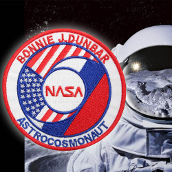 Toppa ricamata da cucire ricamata Bonnie J. Dunbar NASA Space Mission