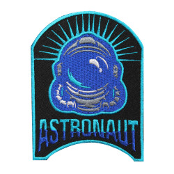 Patch brodé à coudre Mir Astronaut Space Mission