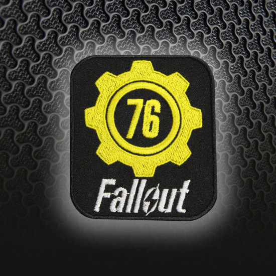 Fallout 76 PC Game embroidered Iron-on / Velcro patch