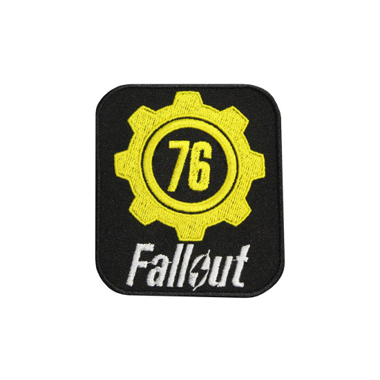 Fallout 76 PC Game gestickter Aufbügel- / Klett-Patch