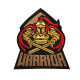 Parche termoadhesivo / Velcro bordado con emblema de Troyan Warrior