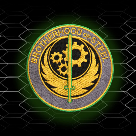 Patch thermocollant / velcro brodé Fallout: Brotherhood of Steel