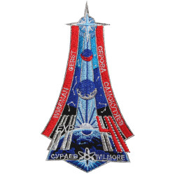 Nasa Expedition 41 Space Station Embroidery Sew-on Patch
