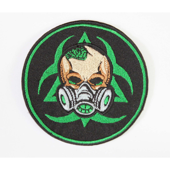S.T.A.L.K.E.R. Biohazard sign Radiation gas mask patch Chernobyl mutants